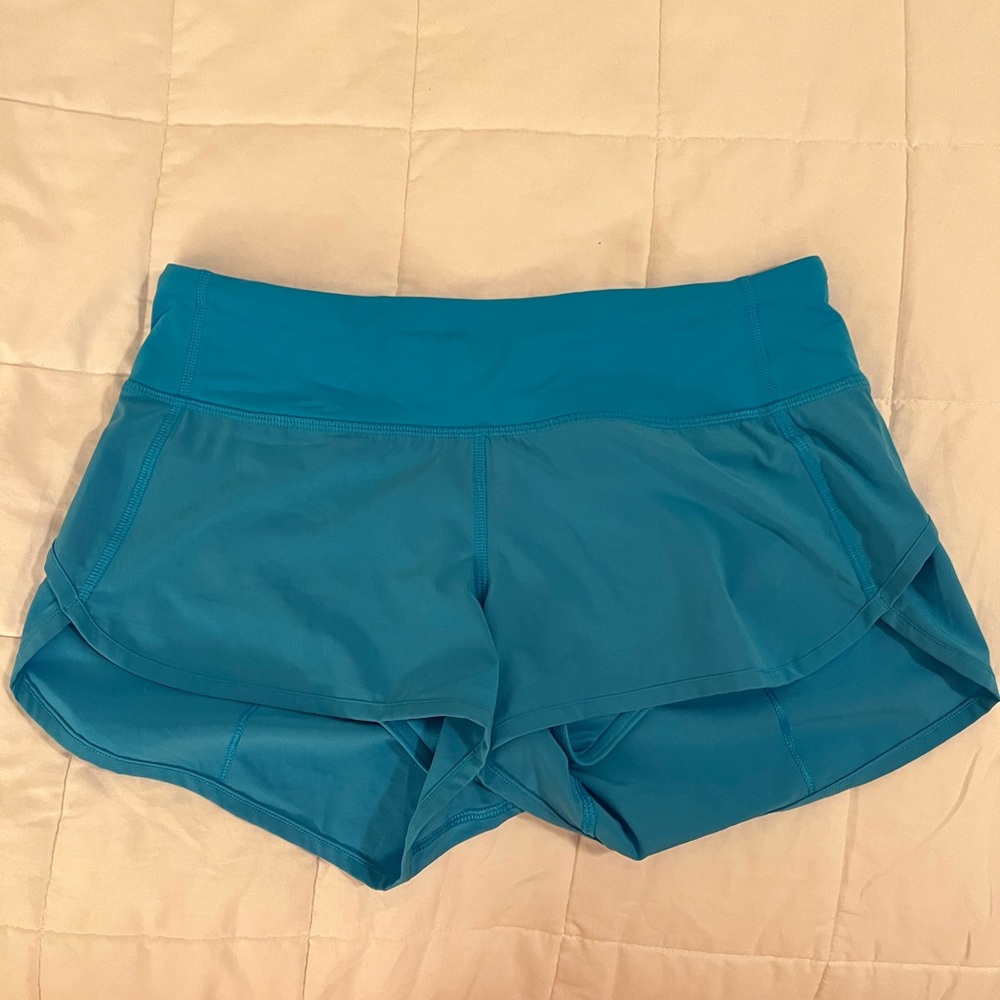 Lululemon Blue Speed Up Short
